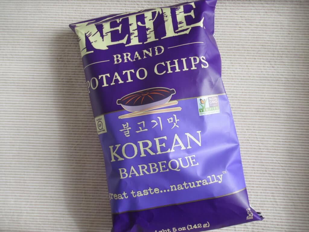 ケトルフーズ(Kettle Foods)のポテトチップス韓国焼肉味のレビュー